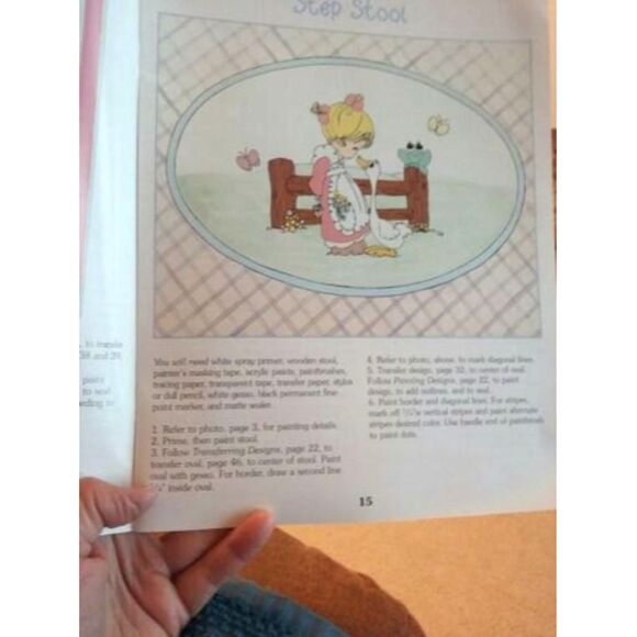 Precious Moments Paint Decor For Girls Painting Craft Book-15 Projects - Picture 4 of 8